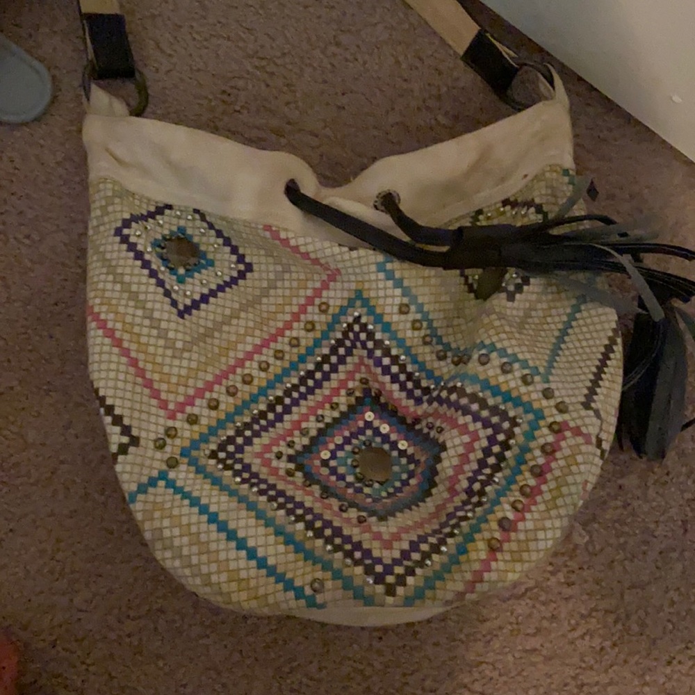 Boho crossbody bag
